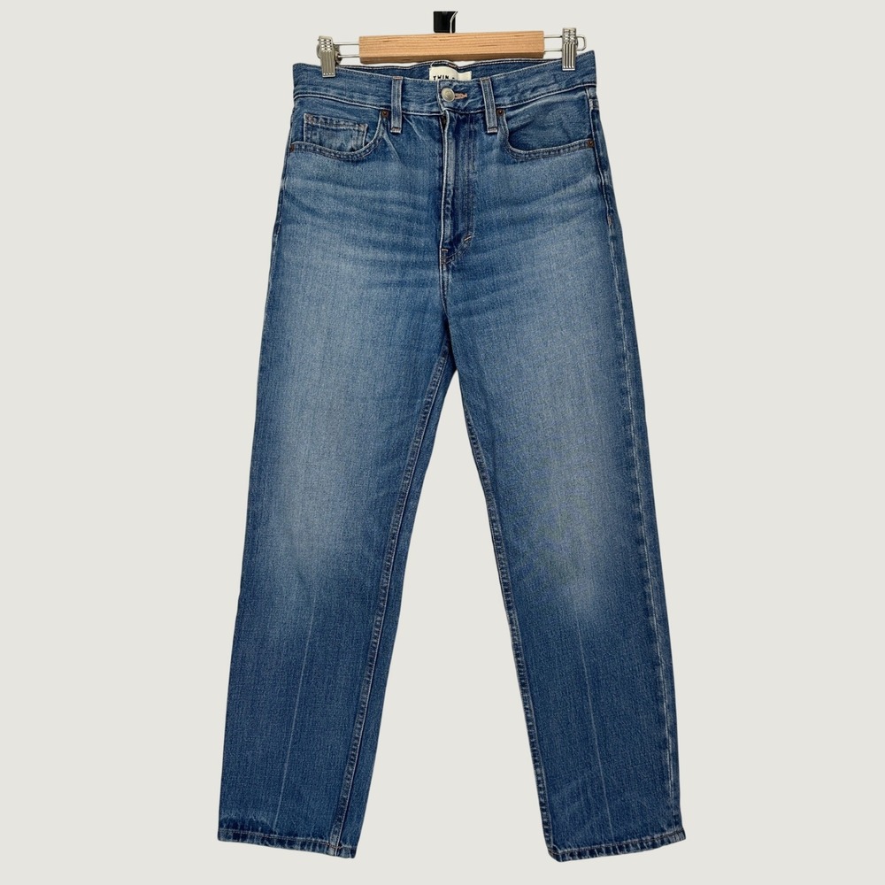 Emerson Fry Twin Doves Denim Vintage Stove Pipe Ankle 100% Cotton Size 27 USA